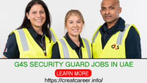 G4S SECURITY GUARD JOBS IN UAE