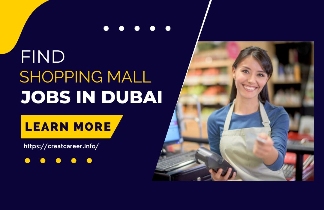 Shopping Mall Jobs in Dubai