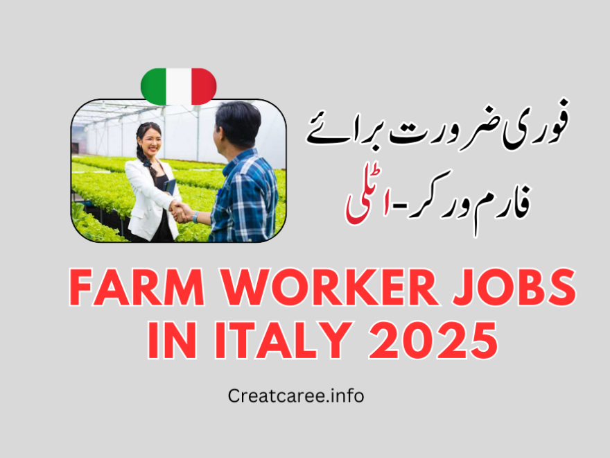 Farm Worker Jobs in Italy 2025