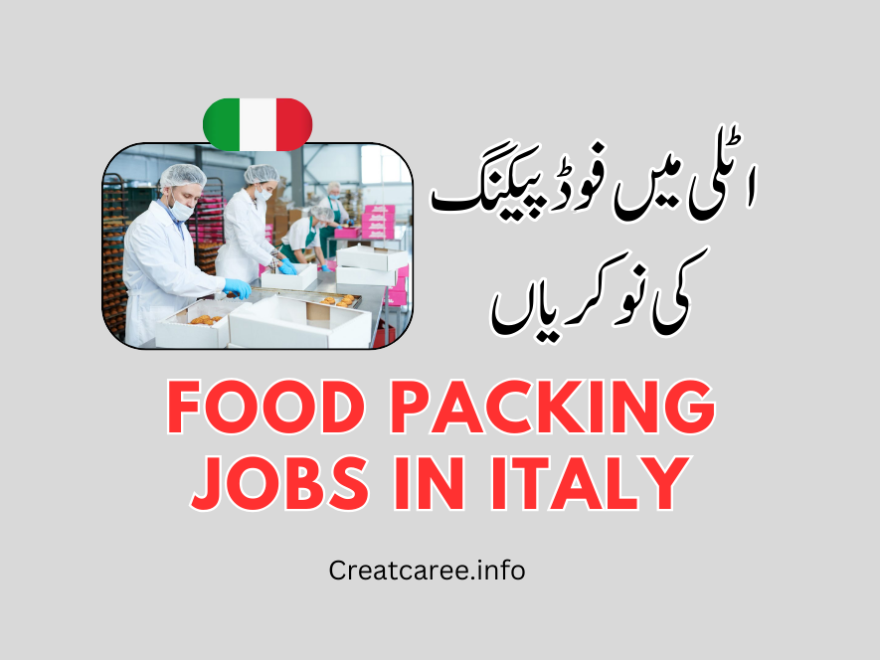 Food Packing Jobs in Italy